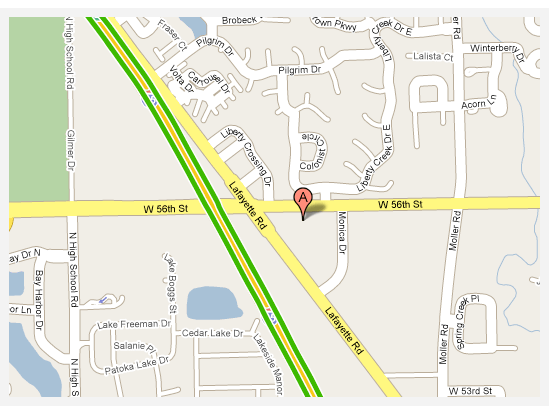Driving Directions Map
